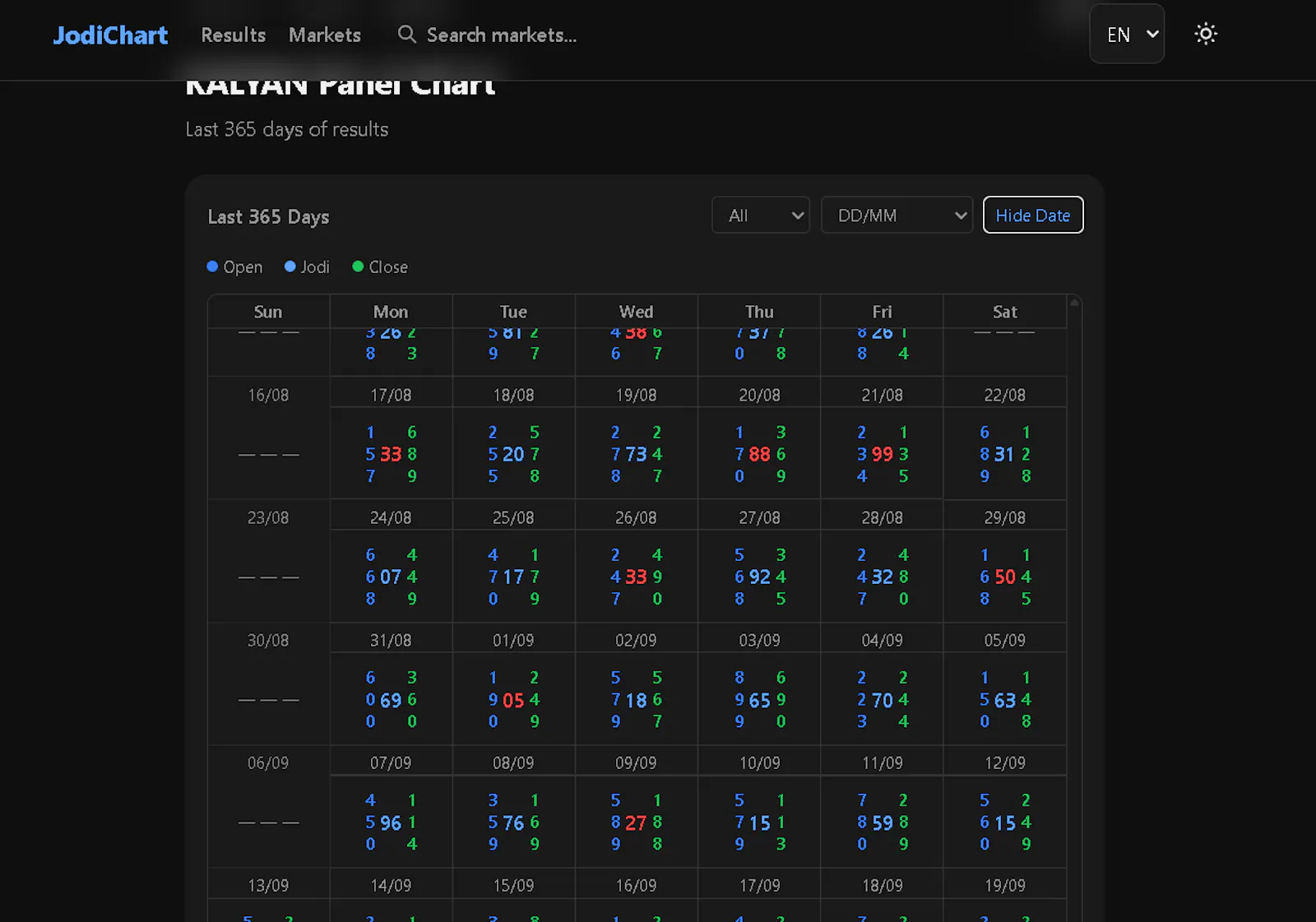 Satta Matka Results Today — Live Result screenshot 16