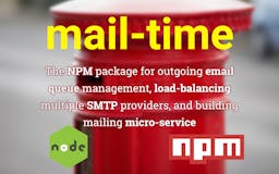 mail-time — Open Source SMTP queue media 1
