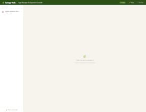 Canopy Seed — No code bespoke software gallery image