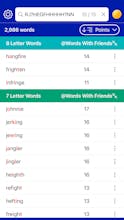 Word Finder App gallery image
