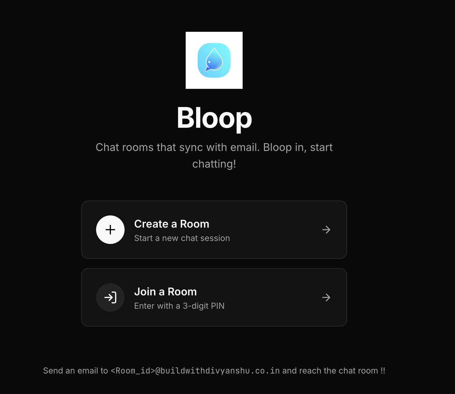 Bloop the Chat Bridge - Main product screenshot demonstrating key features and user interface