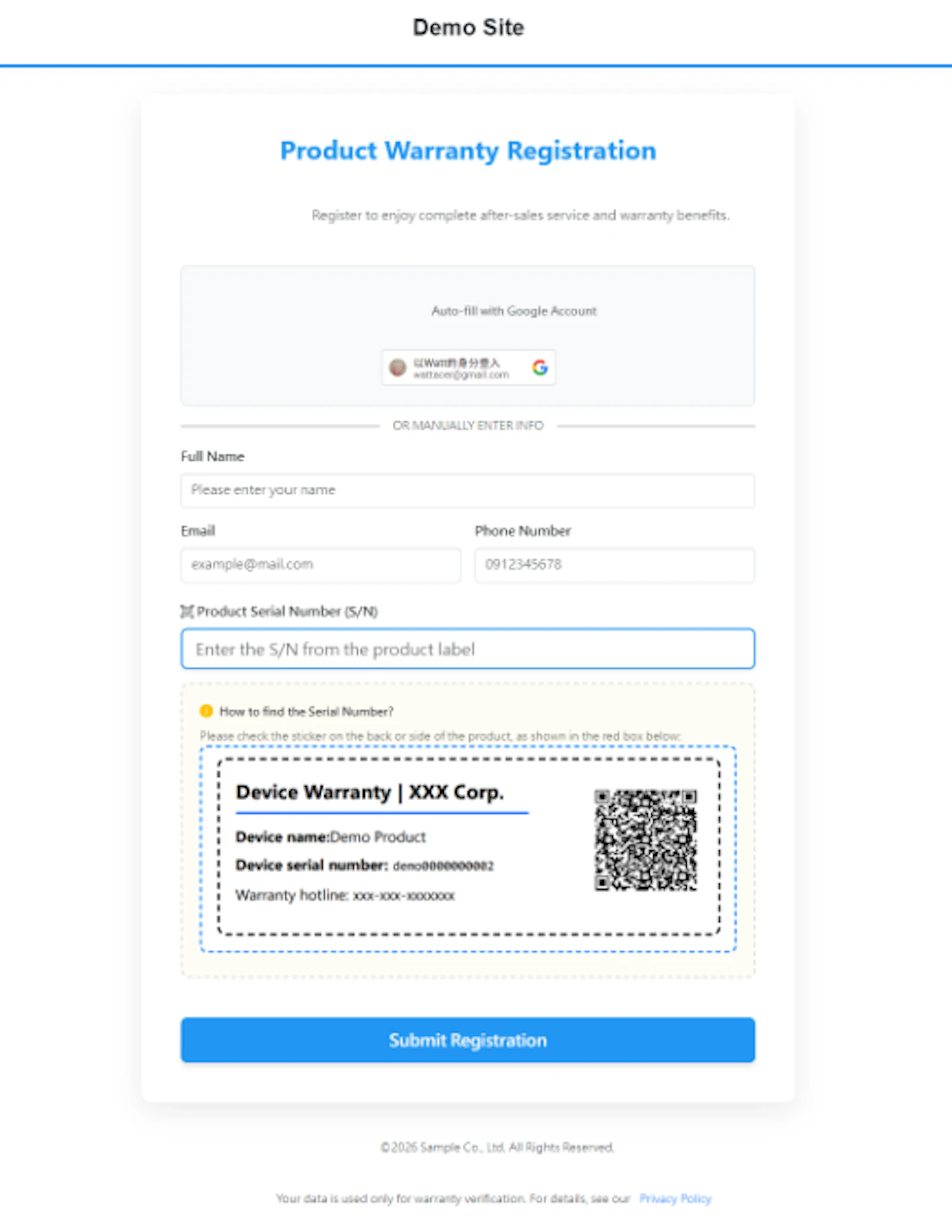 SmartWarranty screenshot 2