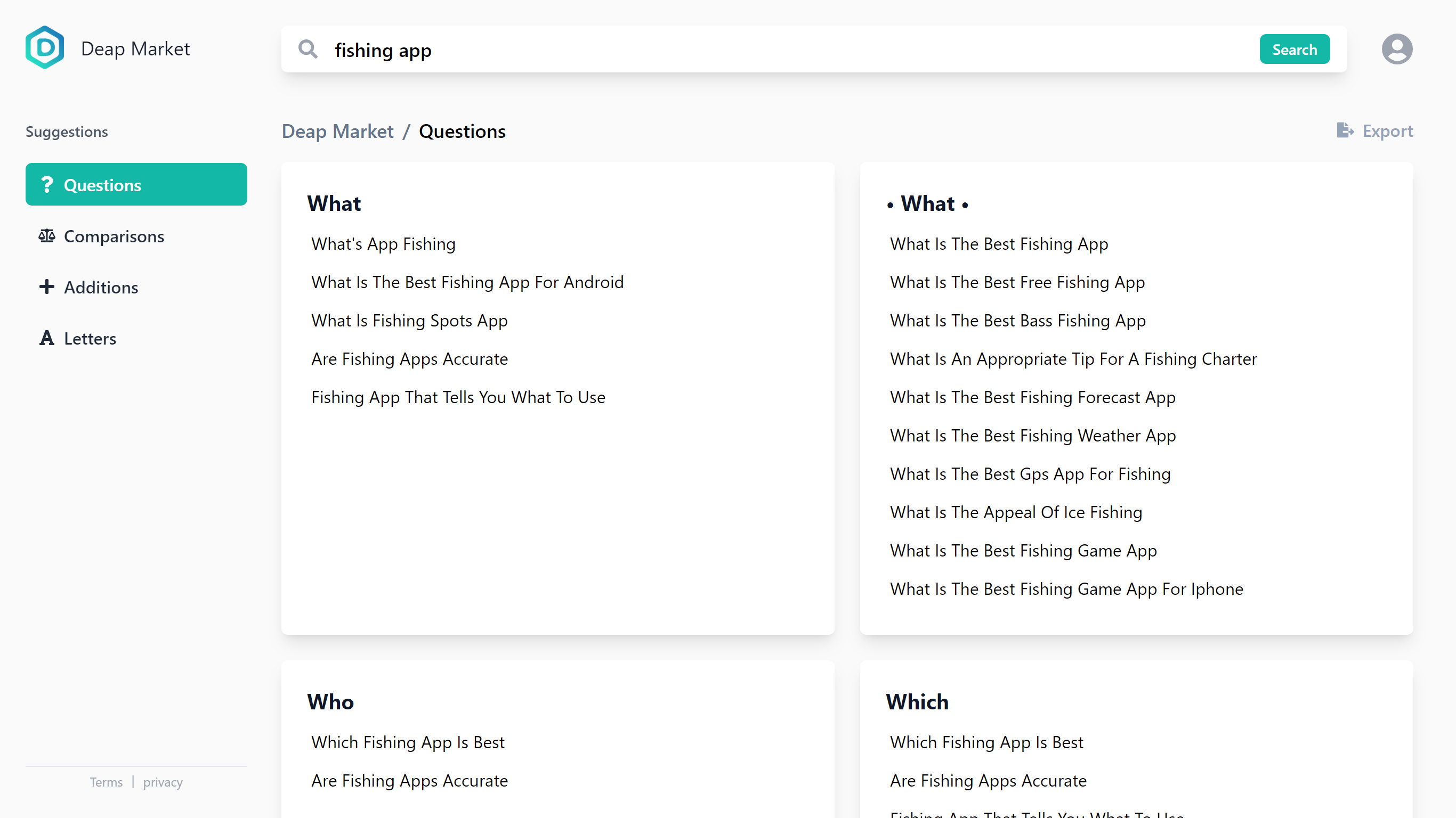 Deap Market gallery image