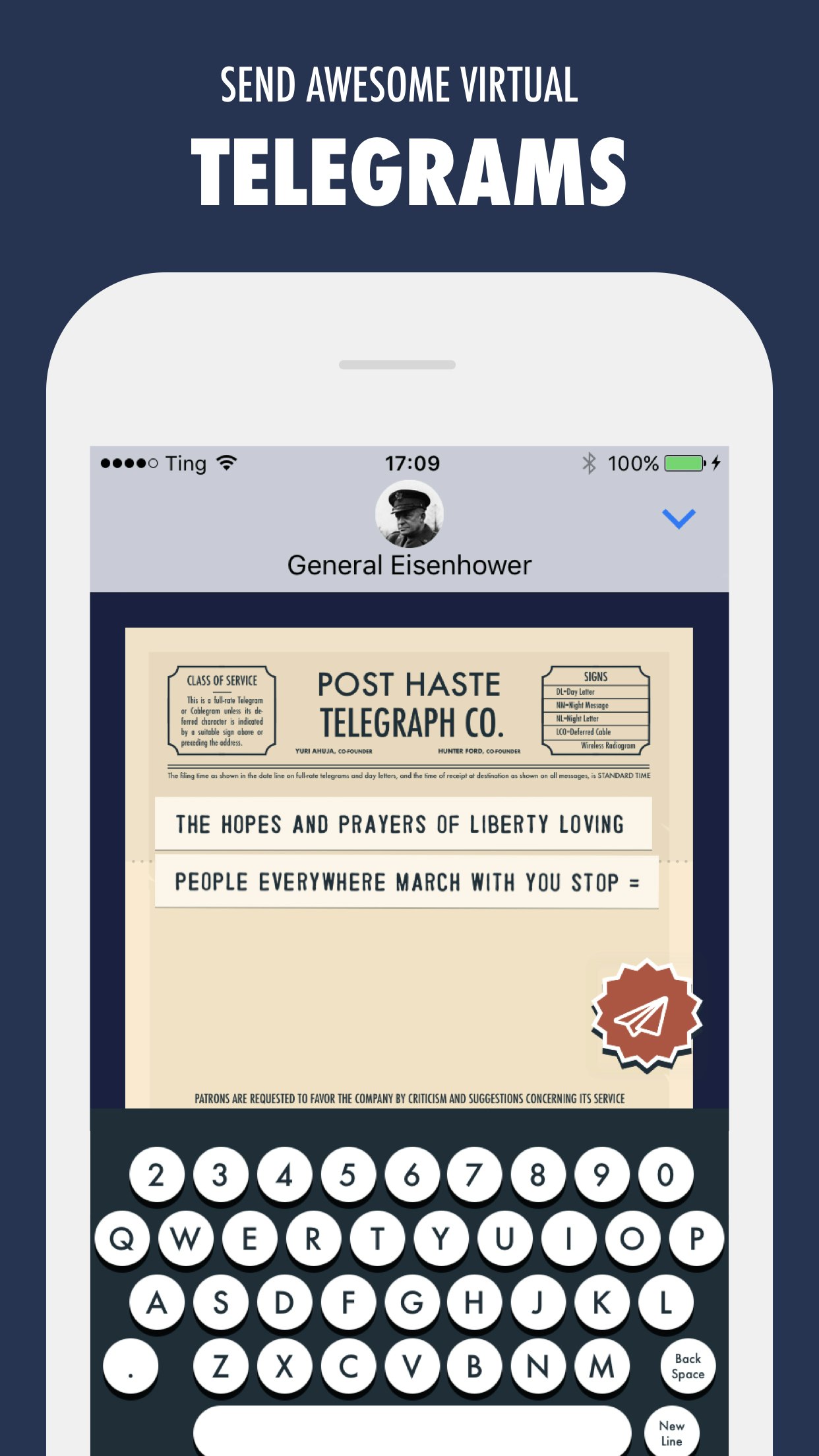Teletype for iMessage gallery image