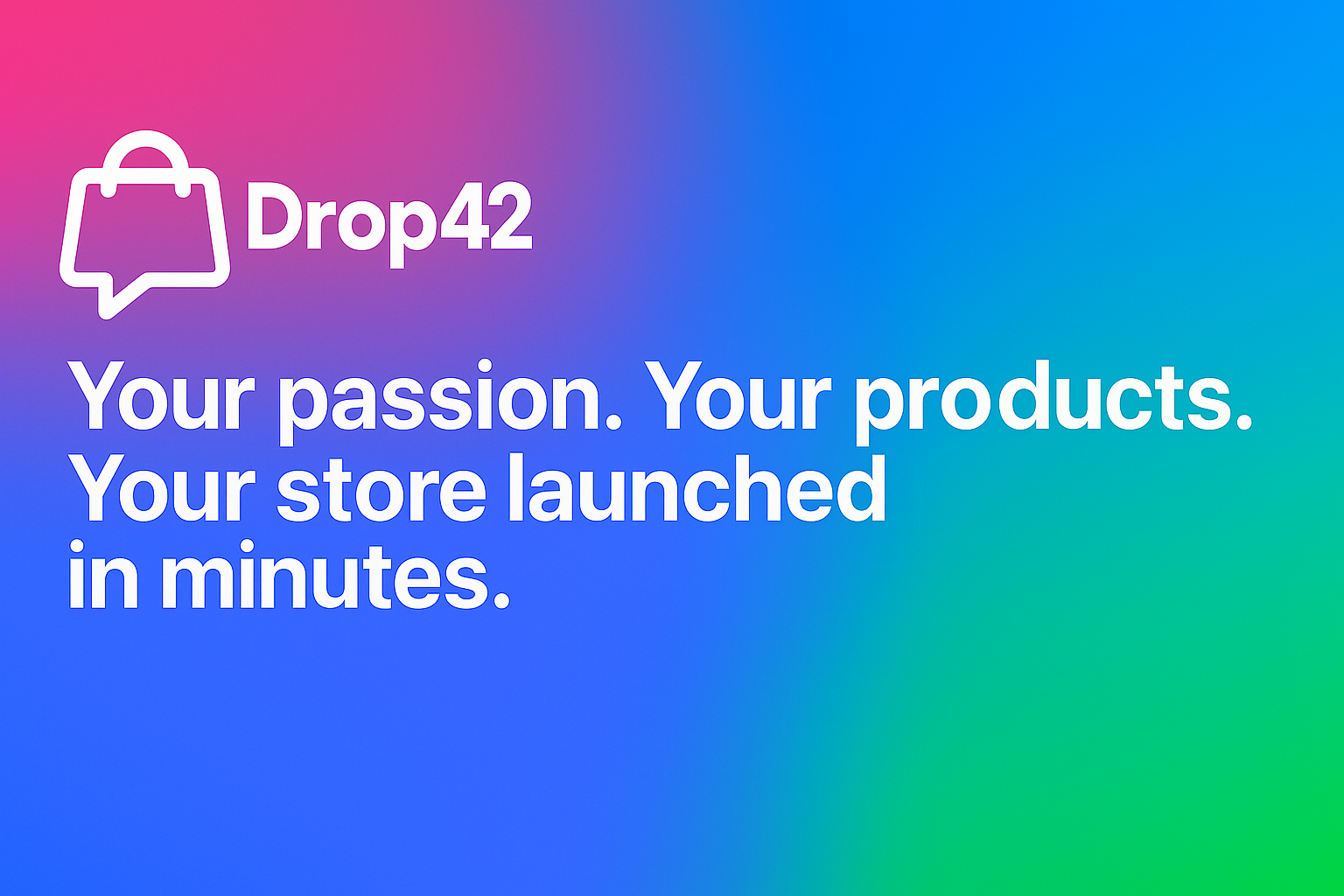 Drop42 - Lancia il tuo business creatore media 1