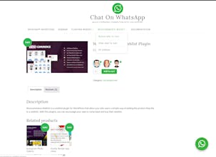 Chat on WhatsApp - Plugin for WordPress gallery image