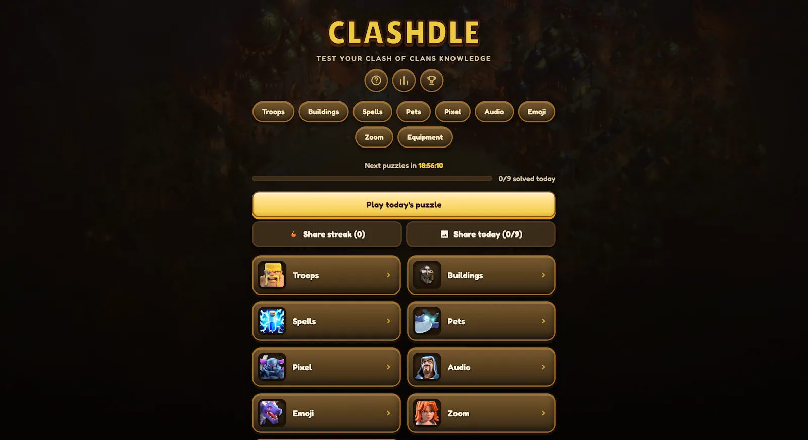 Clashdle screenshot 4