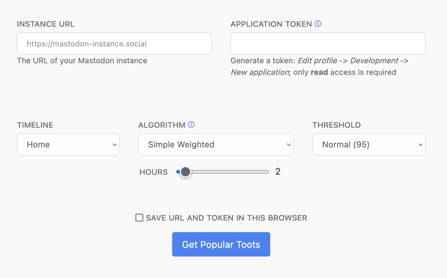 fediview - Aggregate recent posts in your Mastodon timeline media 1