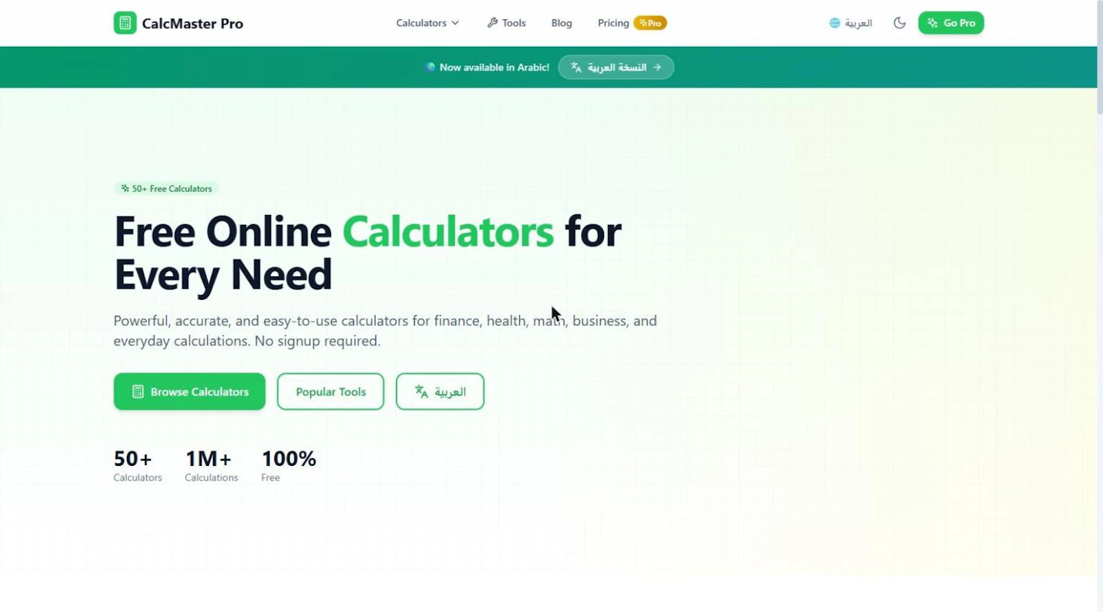 CalcMaster Pro screenshot 1