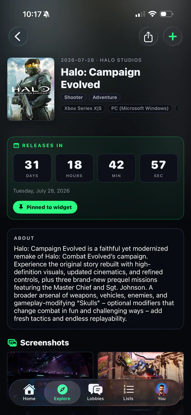Lobbies screenshot 5
