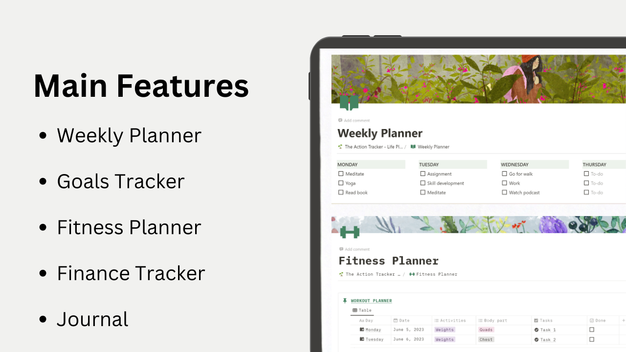 The Action Tracker - Life Planner media 3