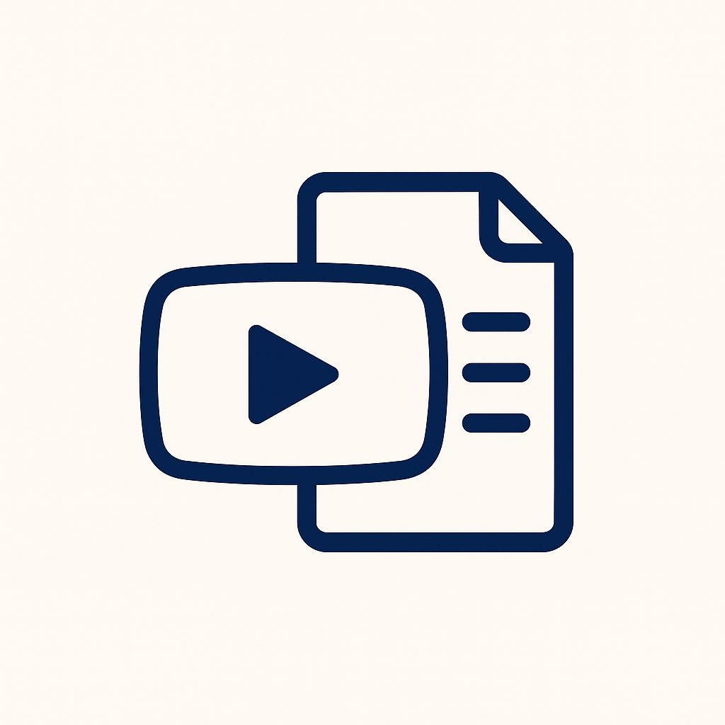 Youtube Transcript API