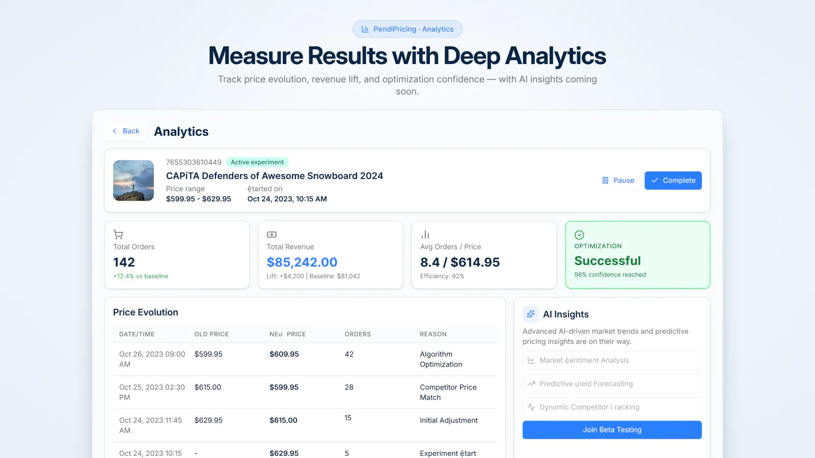 PendlPricing screenshot 4