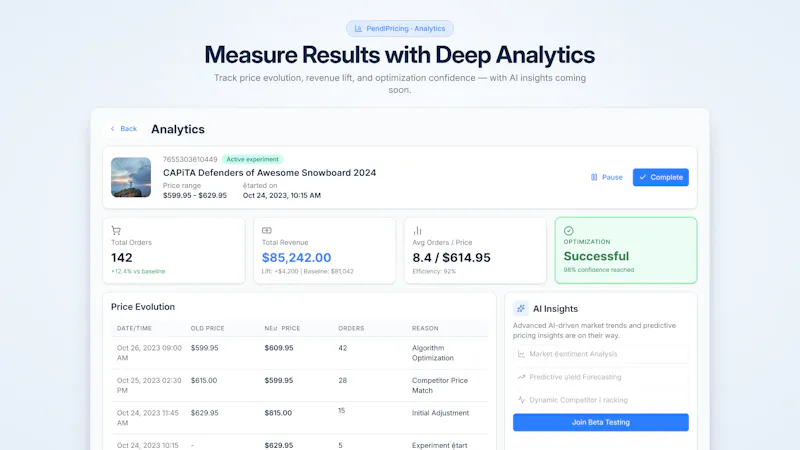 PendlPricing screenshot 4
