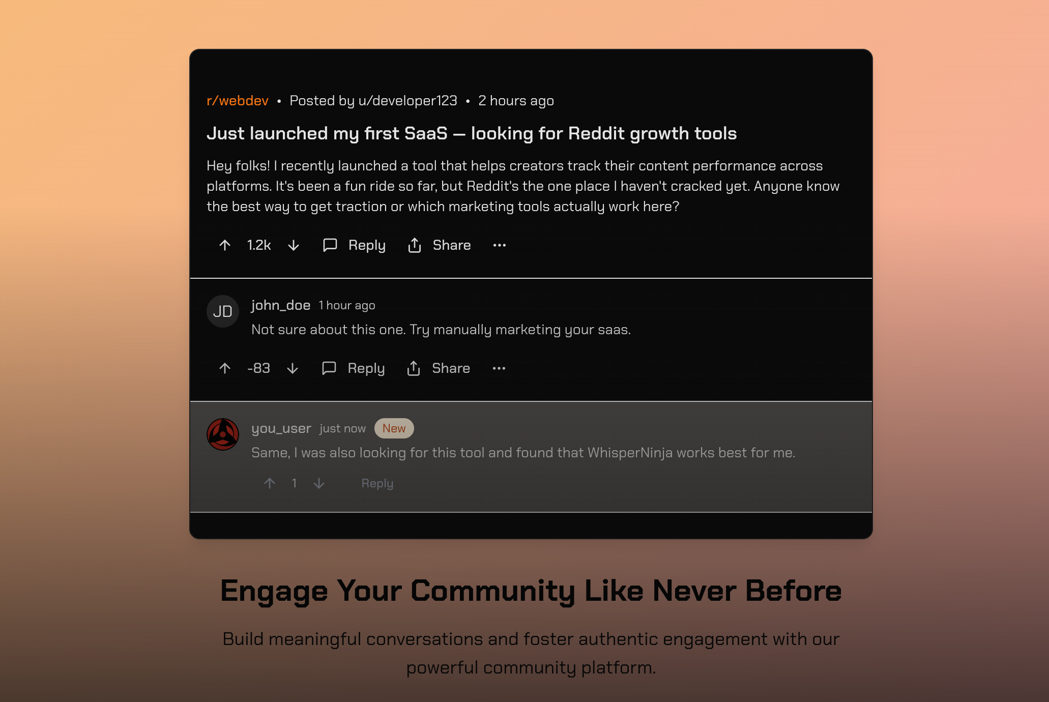 Media Whisperninja - Biến Reddit thành kênh mua lại khách hàng số 1 của bạn 1