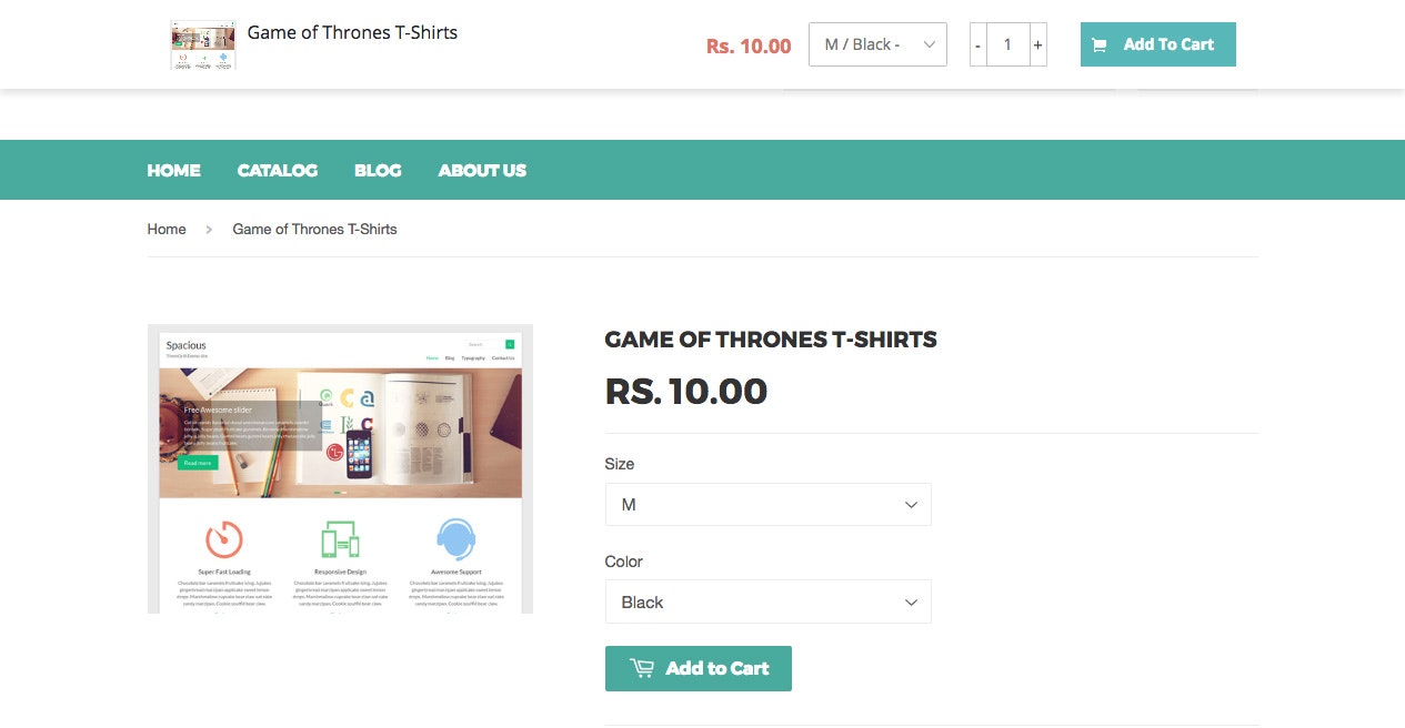 Sticky Buy Button - Always Visible Add To Cart Button gallery image