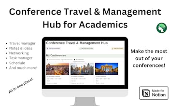 Conference Travel & Management Hub gallery image