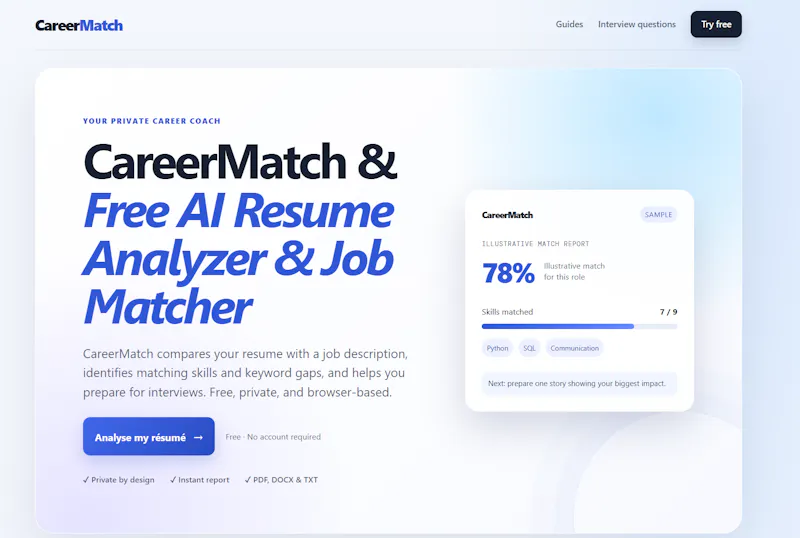 CareerMatch screenshot 11