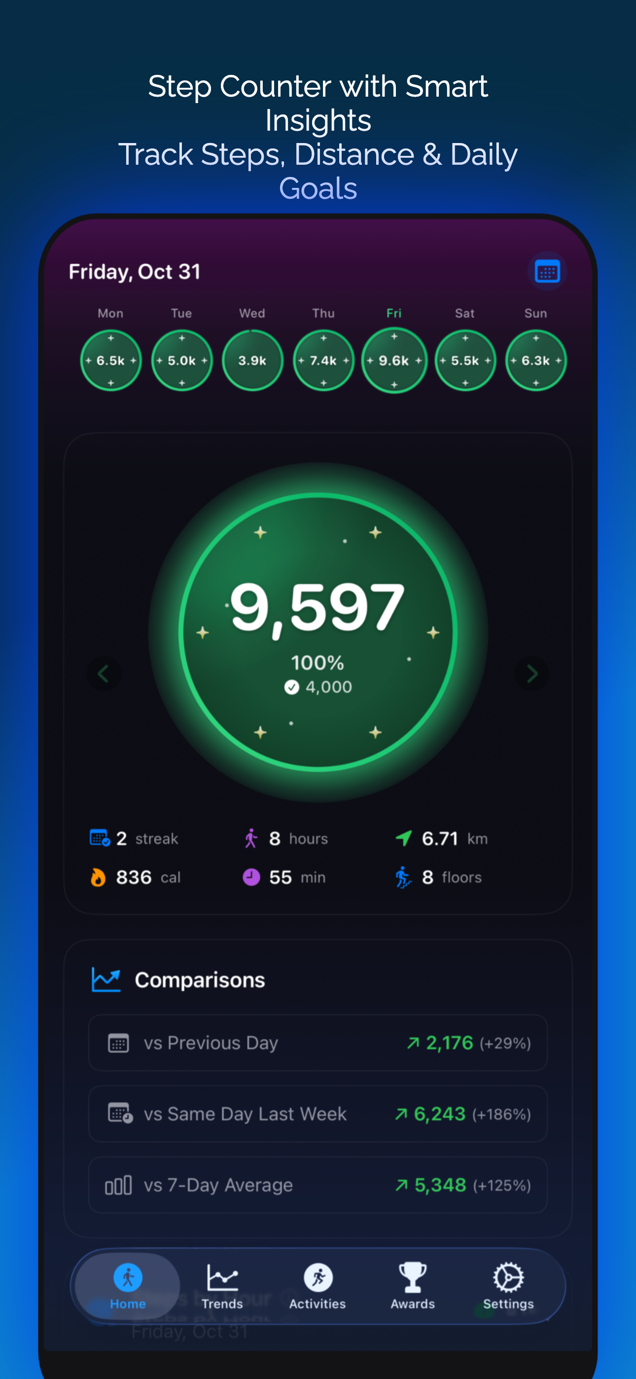 Steply: Steps App Pedometer gallery image