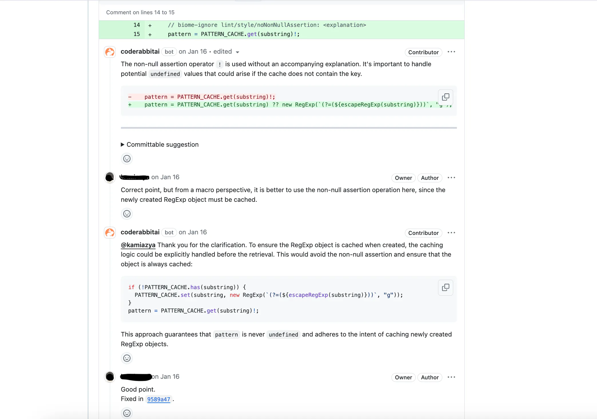 CodeRabbit screenshot