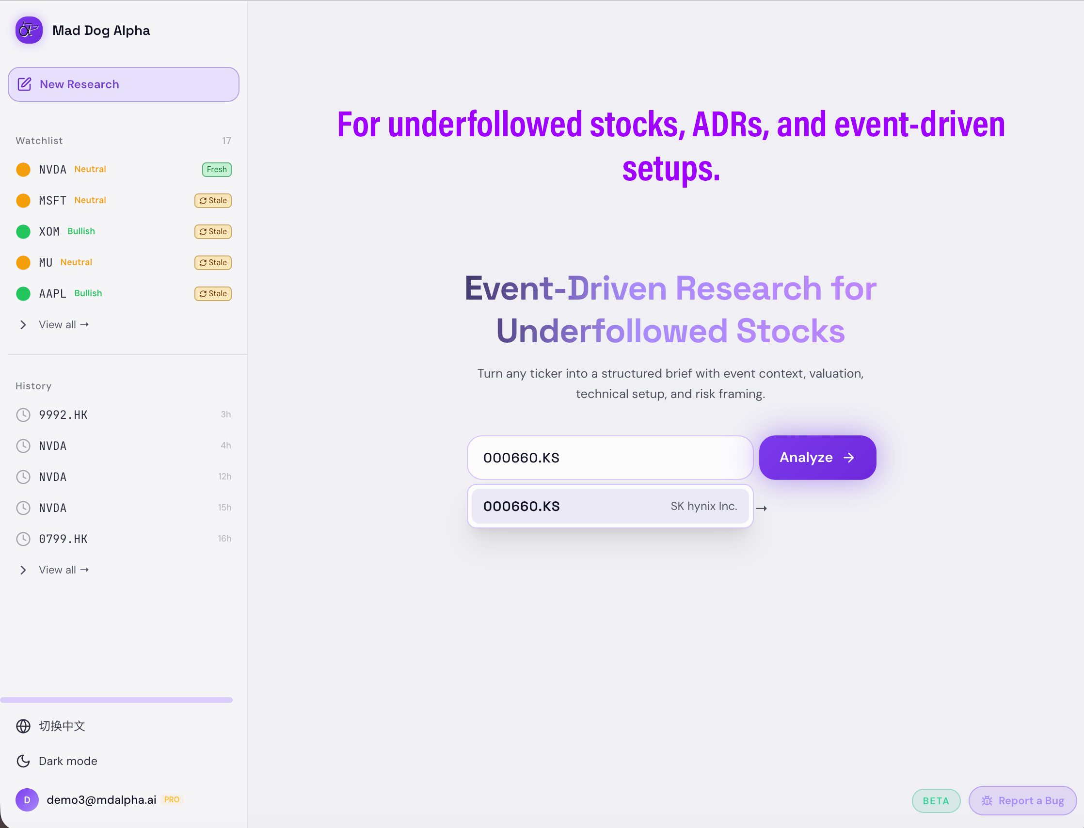 Mad Dog Alpha gallery image