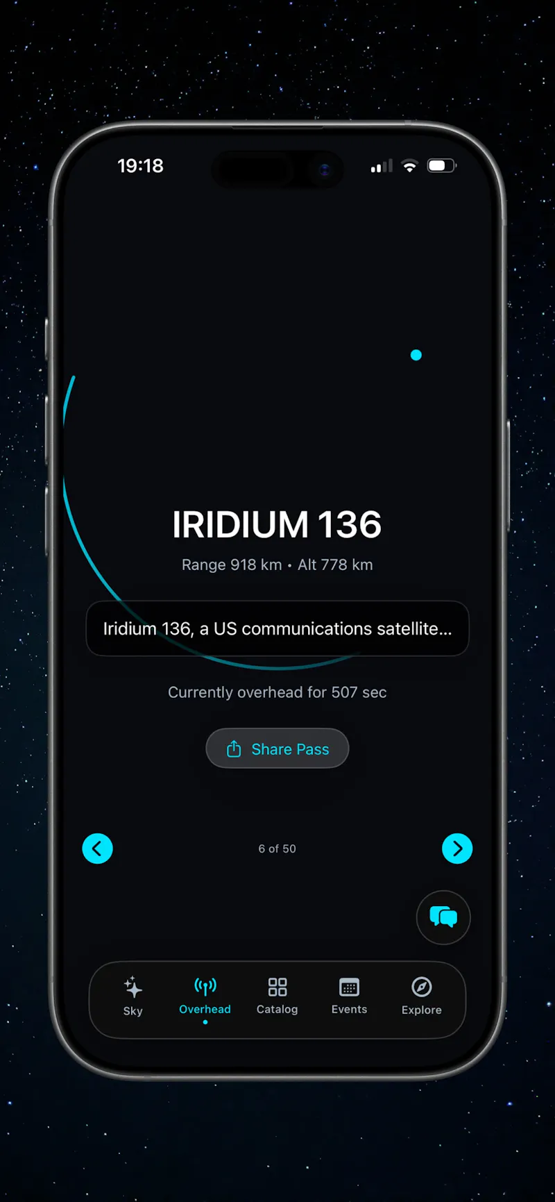 Orbit: ISS & Satellite Tracker screenshot 2