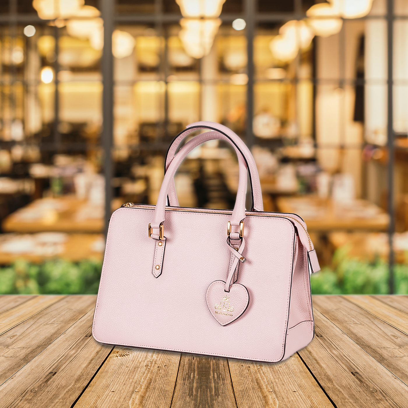 Bolso de diseño de cuero suave de Estaticco