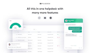 La révolution du support client - essayez Pulsedesk dès aujourd&rsquo;hui !