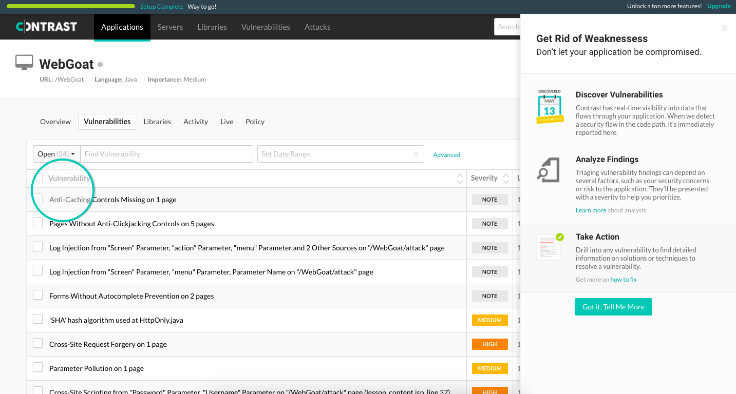 Contrast Security Community Edition gallery image