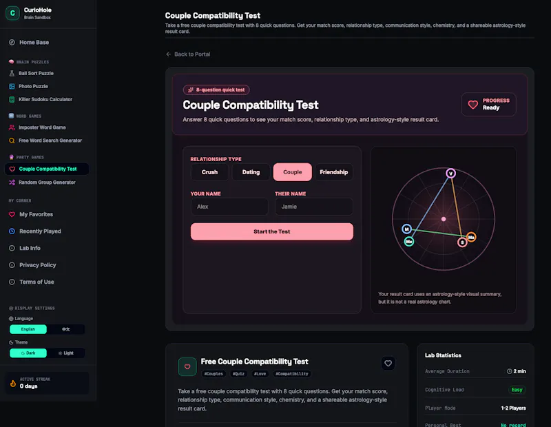 CurioHole screenshot 2