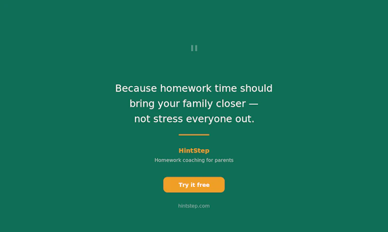 HintStep — Homework coaching for parents screenshot 6