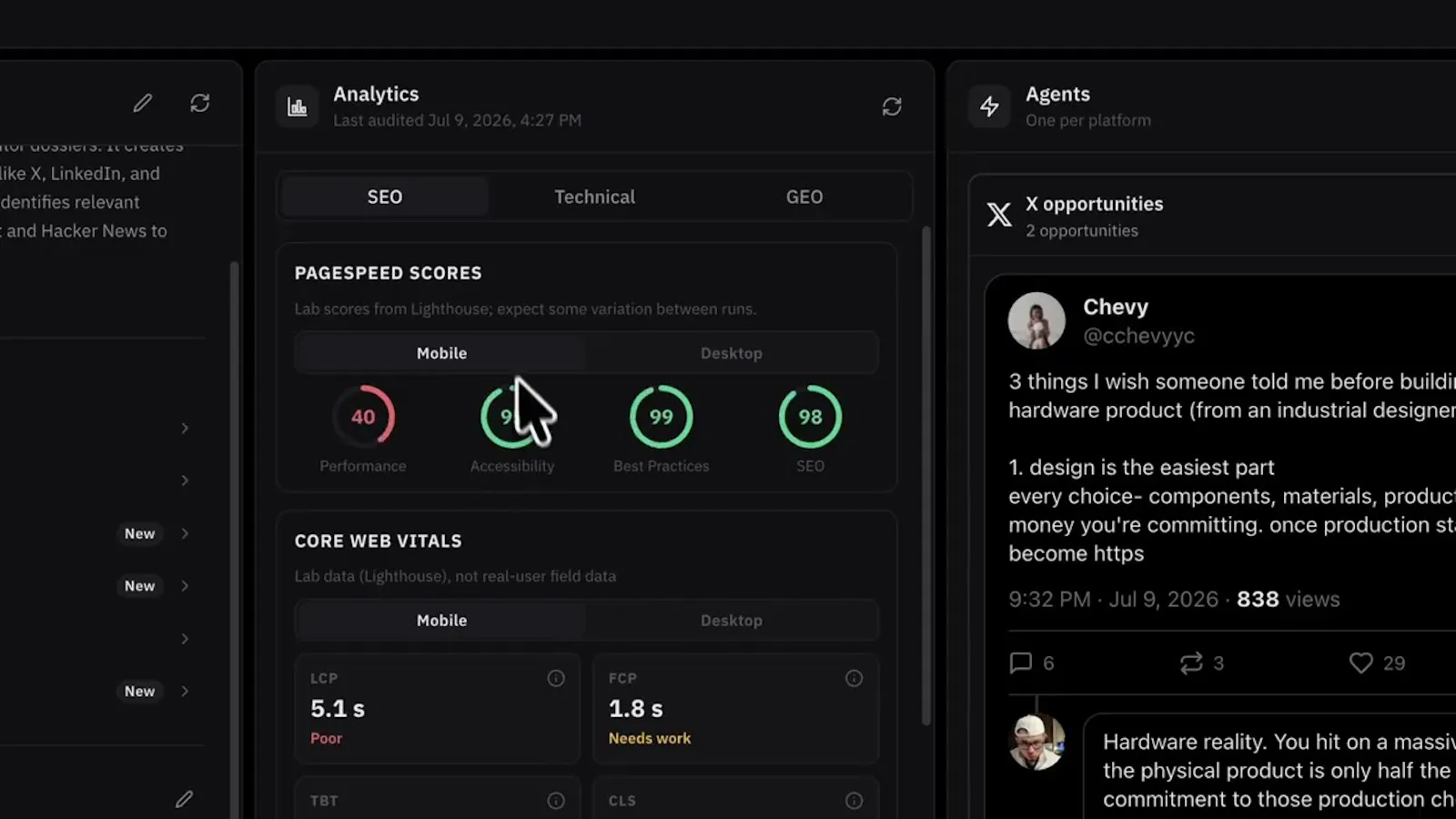 PostMine screenshot 1 (video preview)