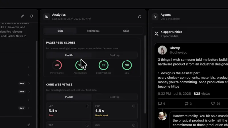 PostMine screenshot 1 (video preview)
