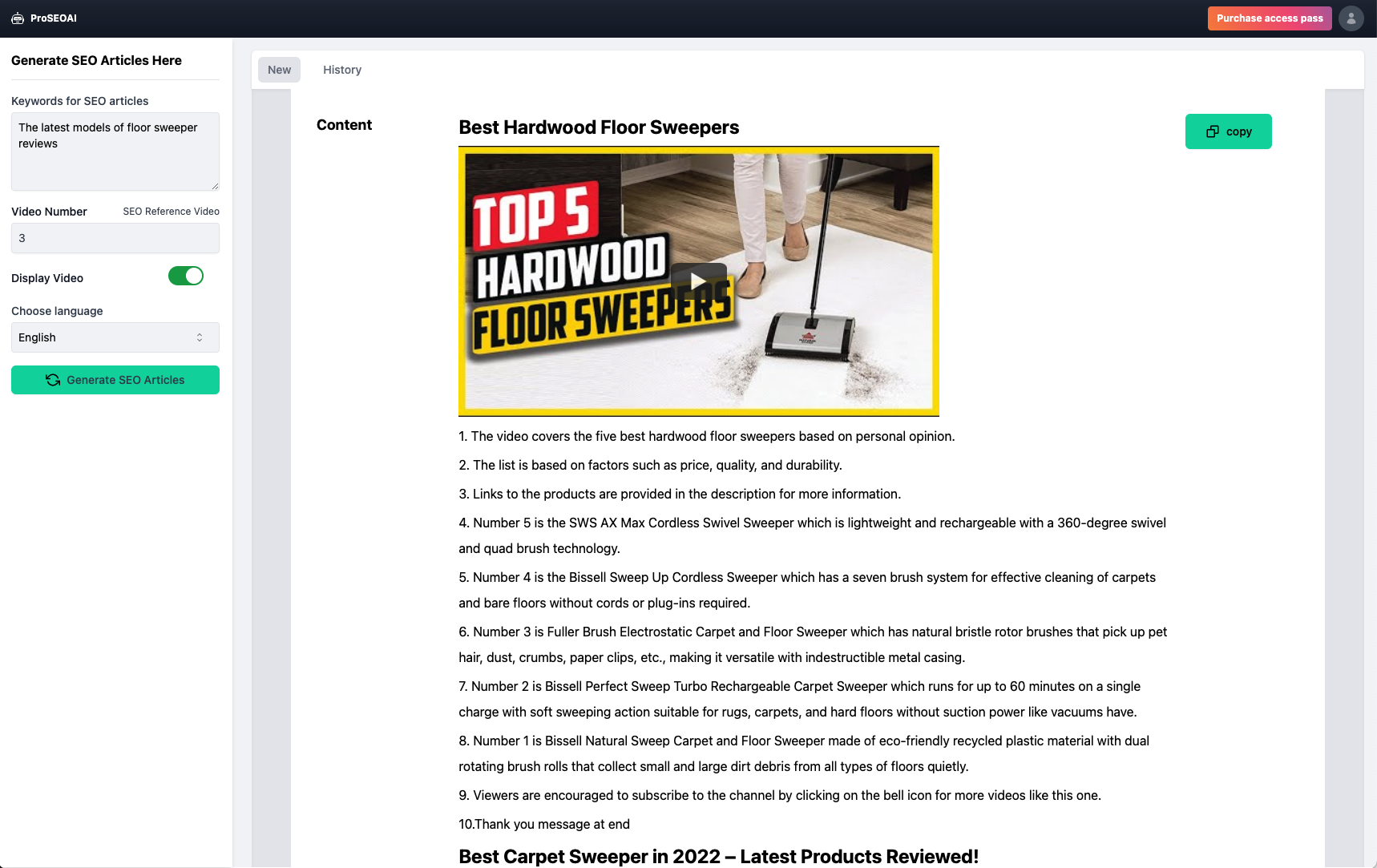 وسائط Pro SEO AI - Groppass AI Content Detector SEO Generator 3