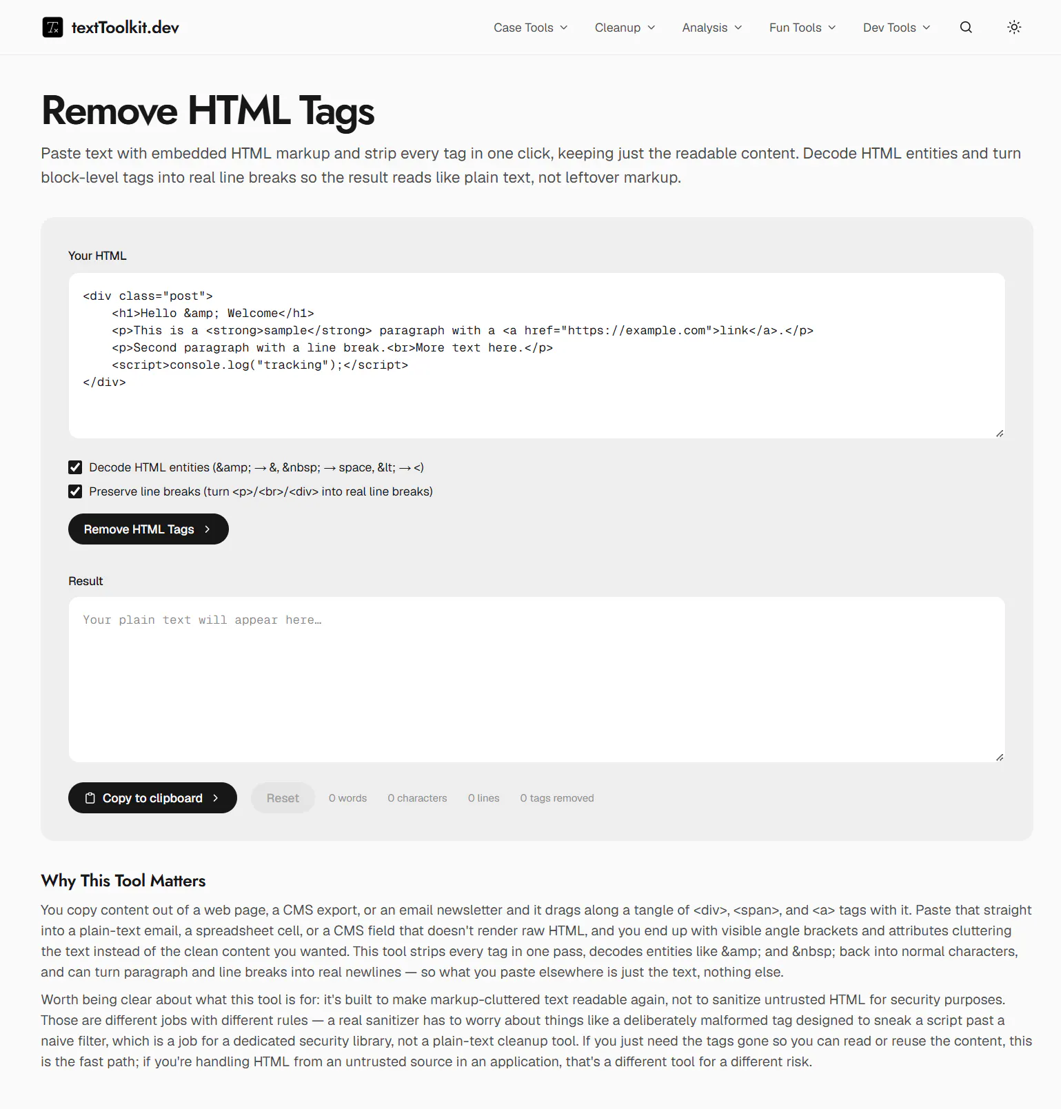 textToolkit.dev gallery image