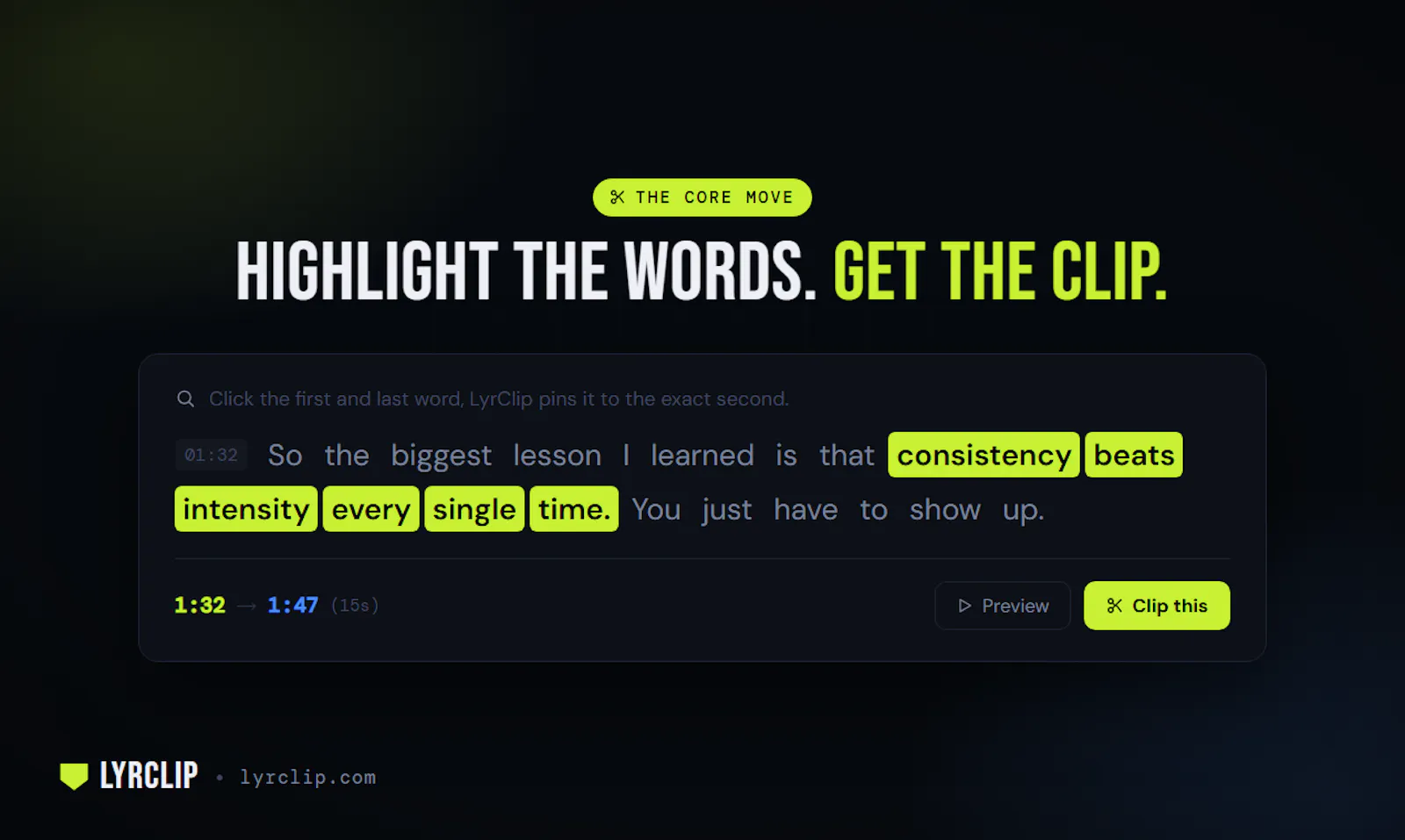 LyrClip screenshot 4
