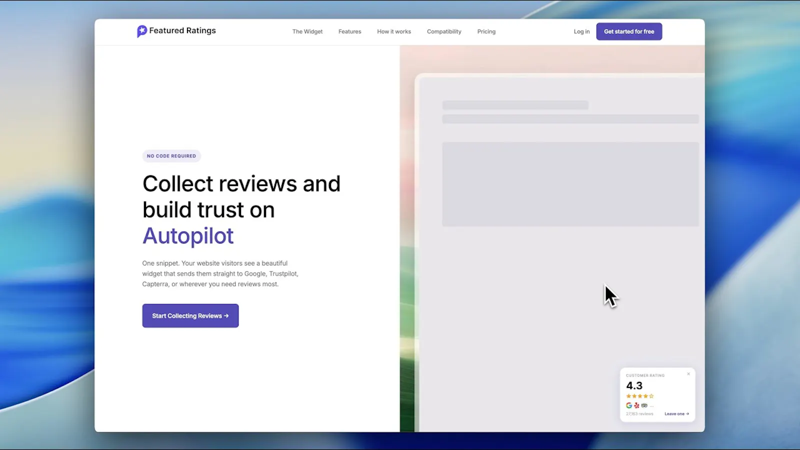 Featured Ratings screenshot 1 (video preview)