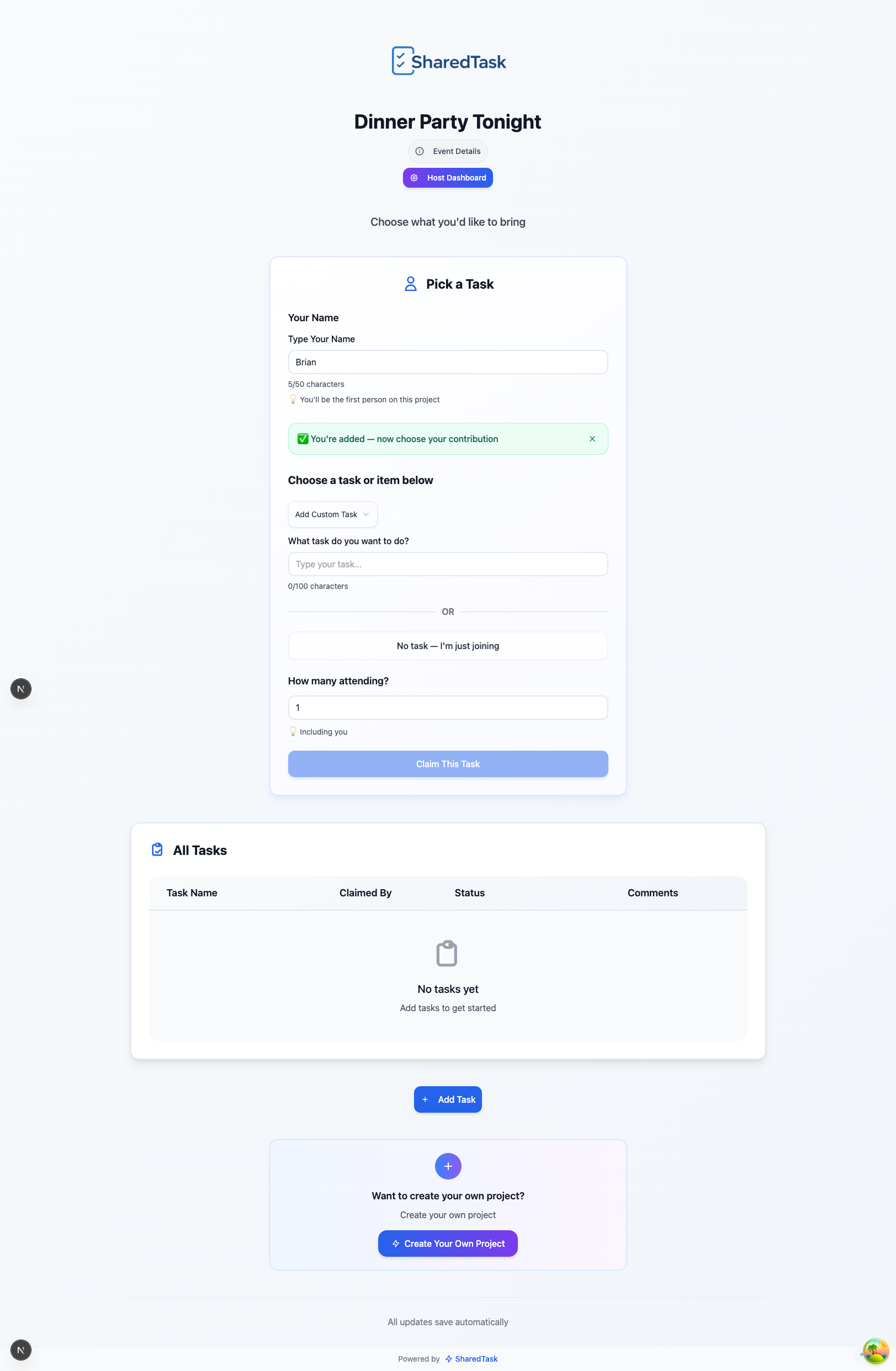 SharedTask gallery image