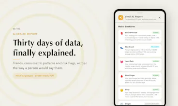 Vytal: AI Wellness Tracker gallery image