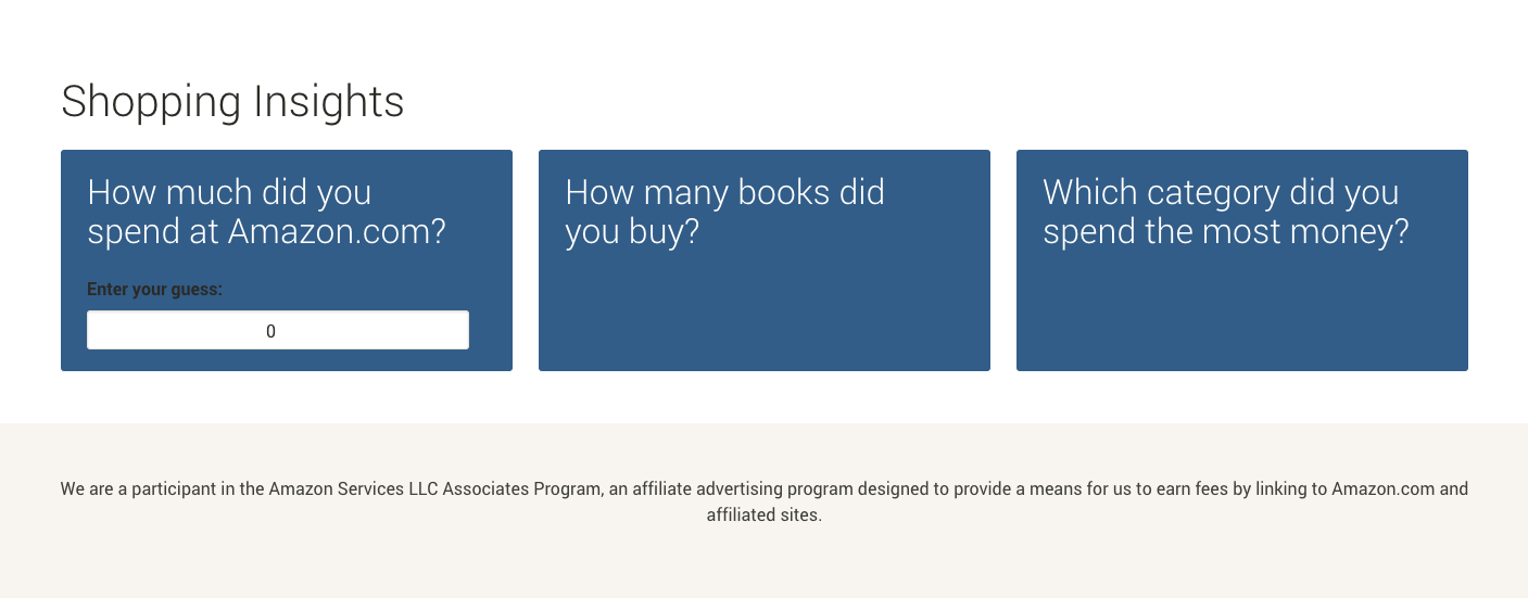 Amazon Purchase Report Analyzer gallery image