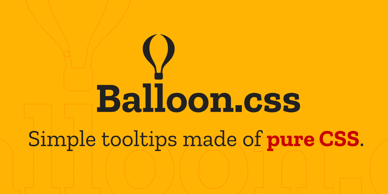 Balloon.css Image