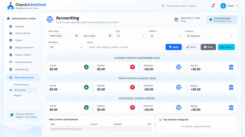 ChurchAdminDesk screenshot 4