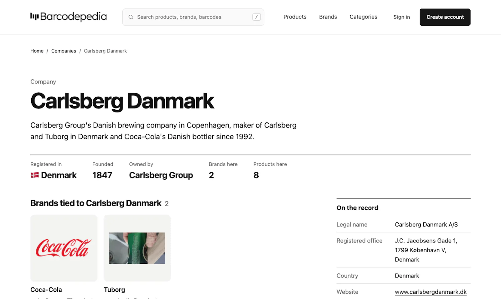 Barcodepedia screenshot 4