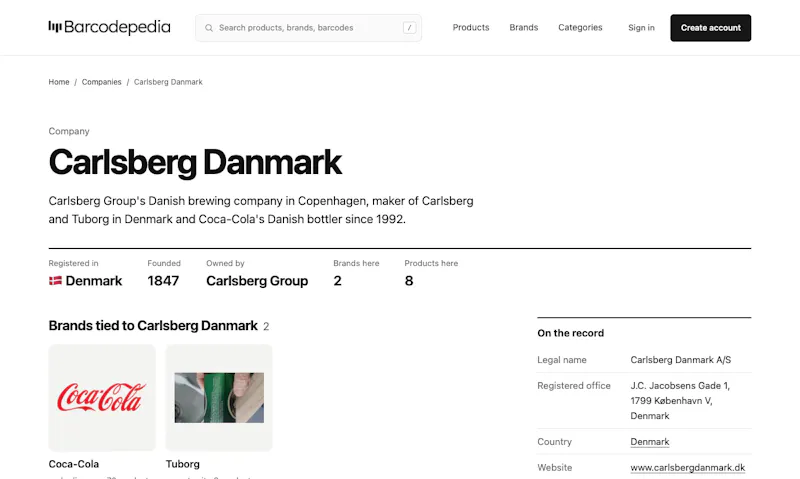 Barcodepedia screenshot 4