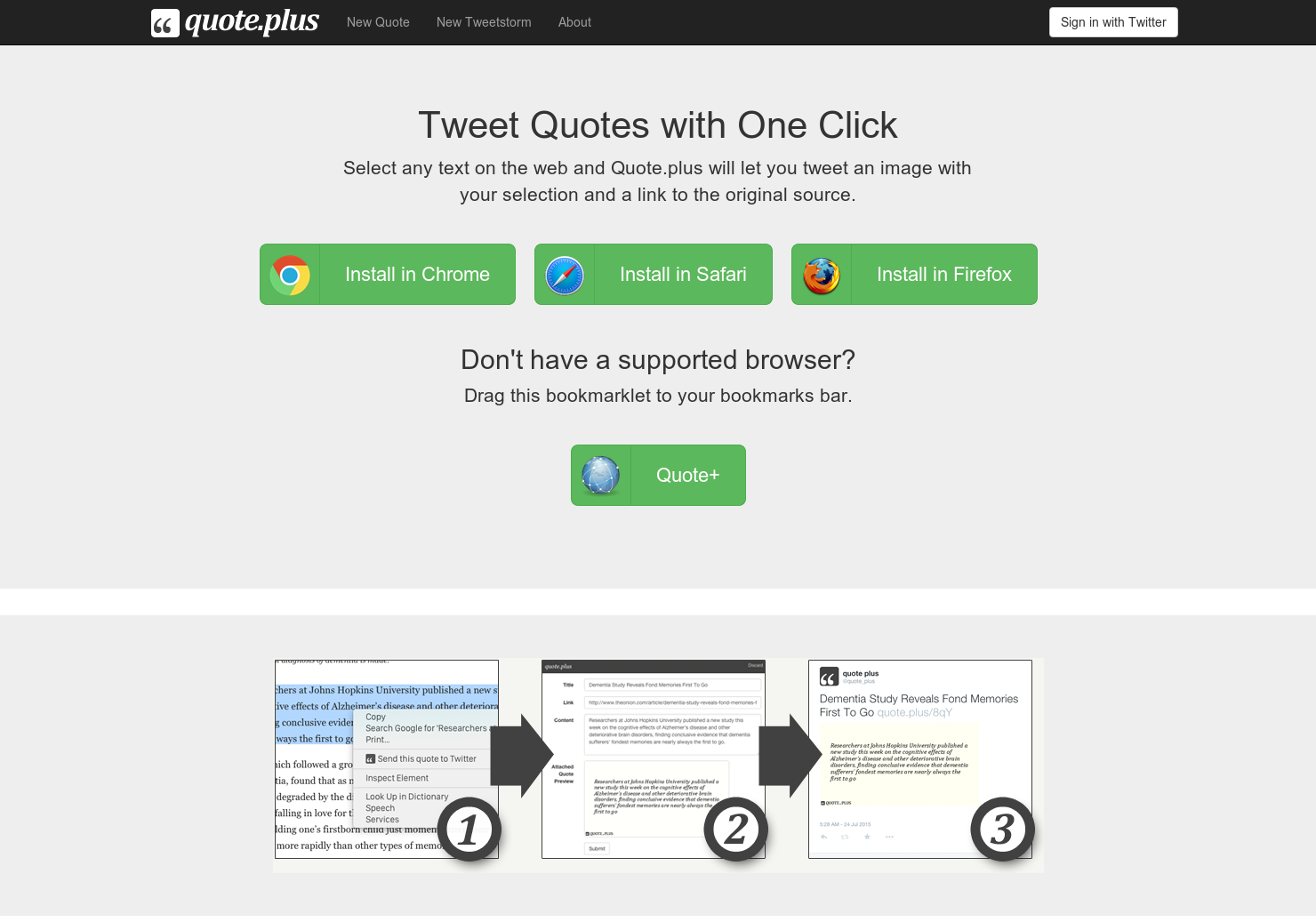 Quote Plus gallery image