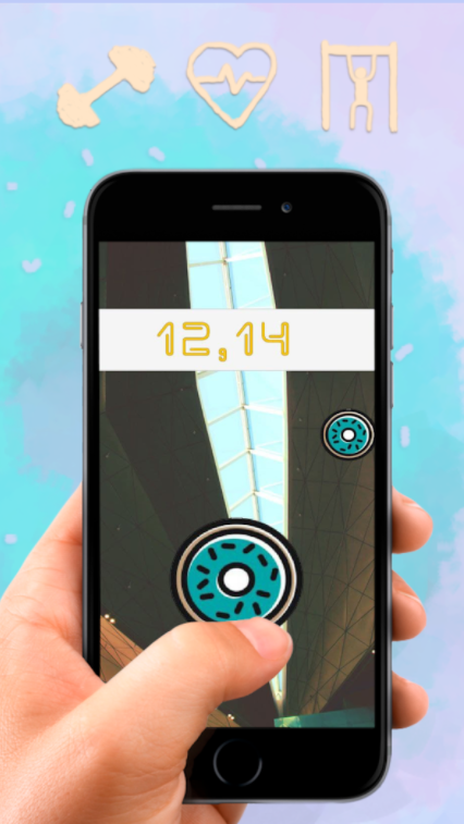 Donut stopwatch gallery image