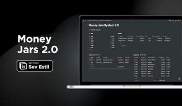 Notion Money Jars System 2.0 gallery image