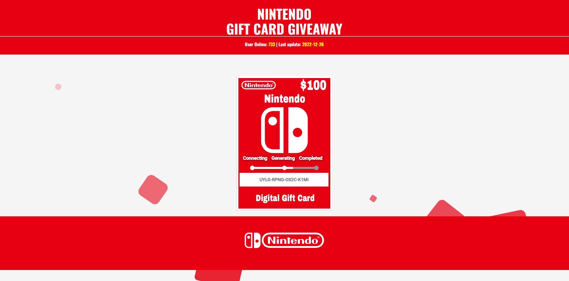 Free nintendo codes deals