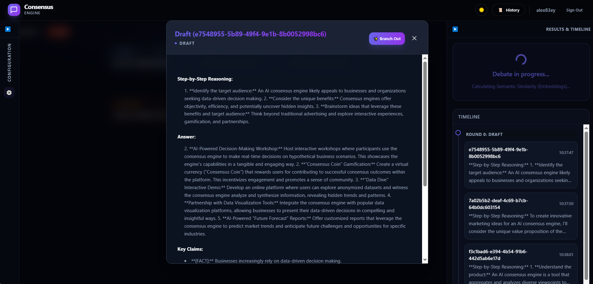 Multi-LLM Consensus Engine gallery image