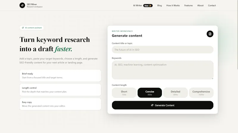 SEO Miner screenshot 3